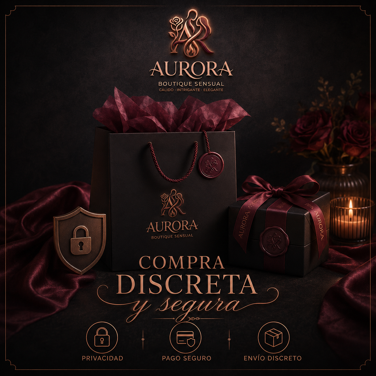 Compra discreta y segura